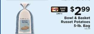 Bowl & Basket Russet Potatoes