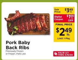 Pork Baby Back Ribs