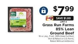 Grass Run Farms 85% Lean Ground Beef