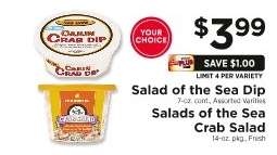 Salad of the Sea Dip / Salads of the Sea Crab Salad