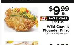 Wild Caught Flounder Fillet