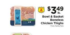 Bowl & Basket Boneless Chicken Thighs