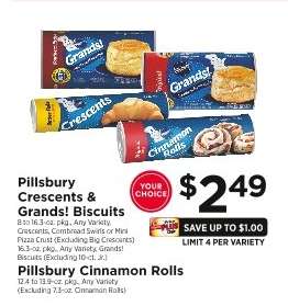 Pillsbury Crescents & Grands! Biscuits