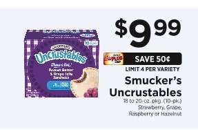 Smucker's Uncrustables
