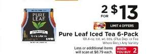 Pure Leaf Iced Tea 6-Pack