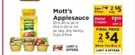 Mott's Applesauce