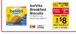 belVita Breakfast Biscuits