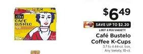 Café Bustelo Coffee K-Cups