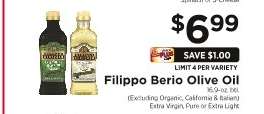 Filippo Berio Olive Oil