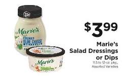Marie's Salad Dressings or Dips
