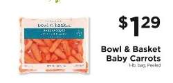 Bowl & Basket Baby Carrots
