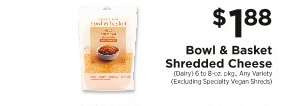 Bowl & Basket Shredded Cheese