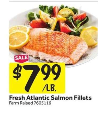 Fresh Atlantic Salmon Fillets