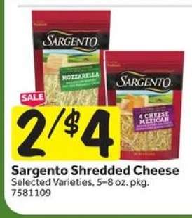 Sargento Shredded Cheese