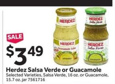 Herdez Salsa Verde or Guacamole