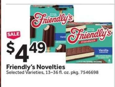 Friendly's Novelties