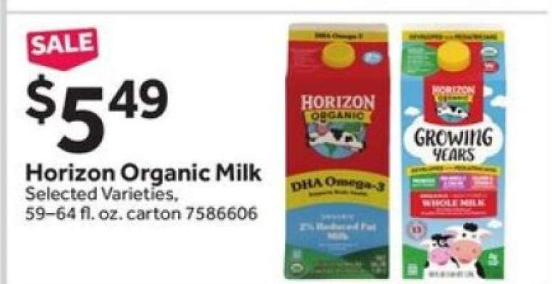 Horizon Organic Milk