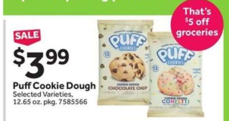 Puff Cookie Dough