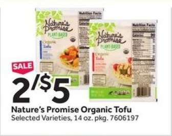 Nature's Promise Organic Tofu