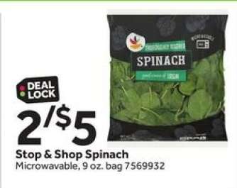 Stop & Shop Spinach
