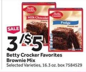 Betty Crocker Favorites Brownie Mix