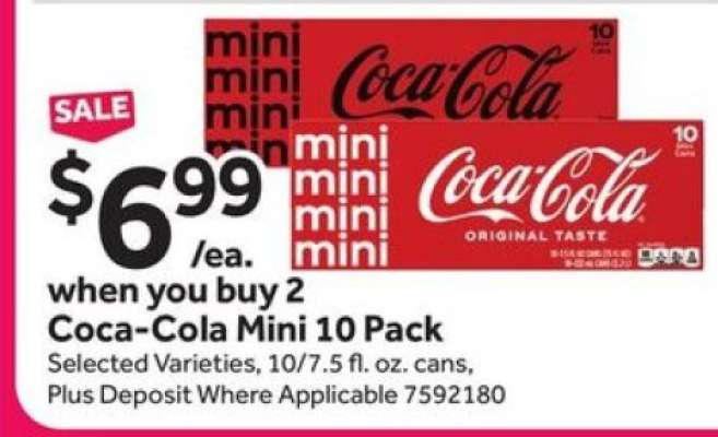Coca-Cola Mini 10 Pack