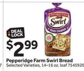 Pepperidge Farm Swirl Bread