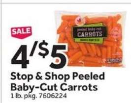 Stop & Shop Peeled Baby-Cut Carrots