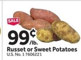 Russet or Sweet Potatoes
