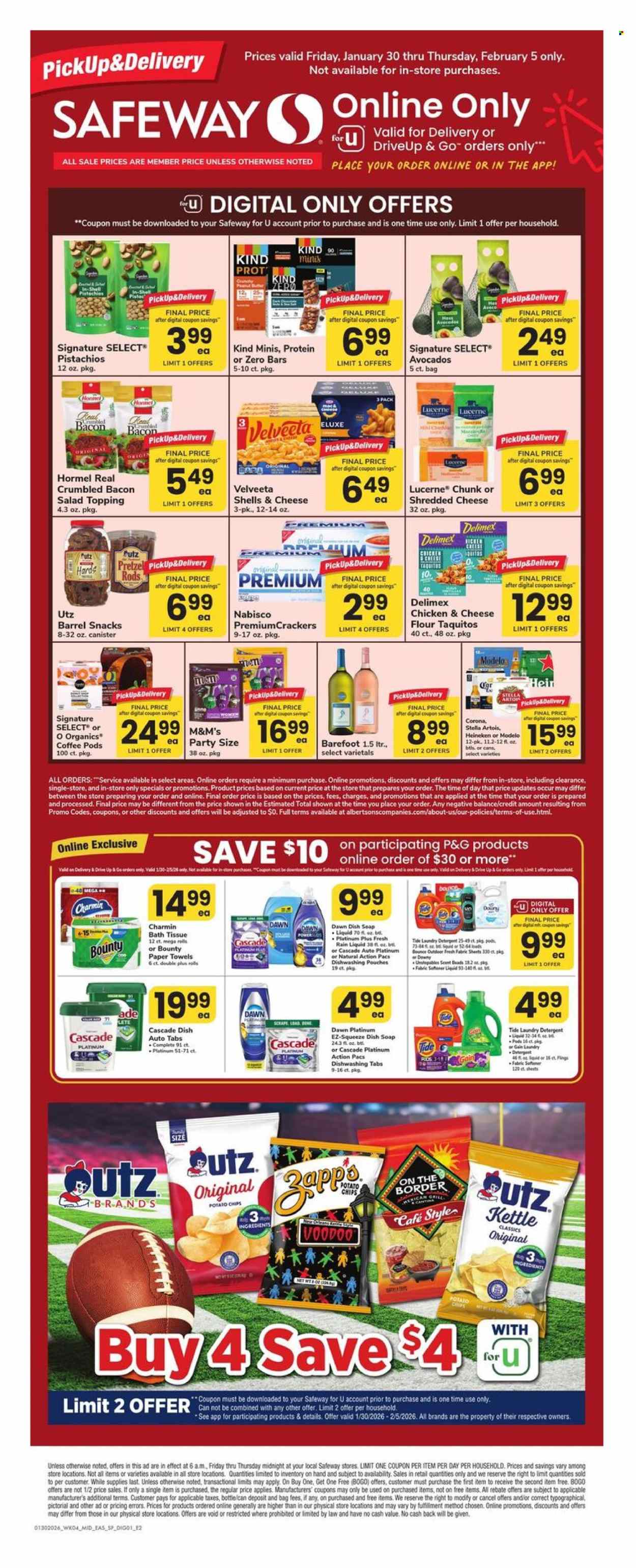 Safeway ad - 01/30/2026 - 02/05/2026. Page 1
