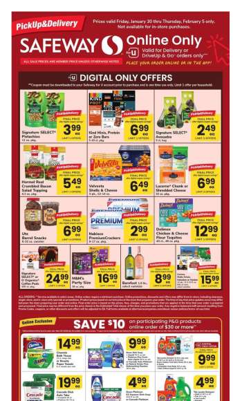 Safeway Flyer - 01/30/2026 - 02/05/2026.