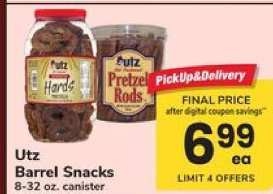 Utz Barrel Snacks