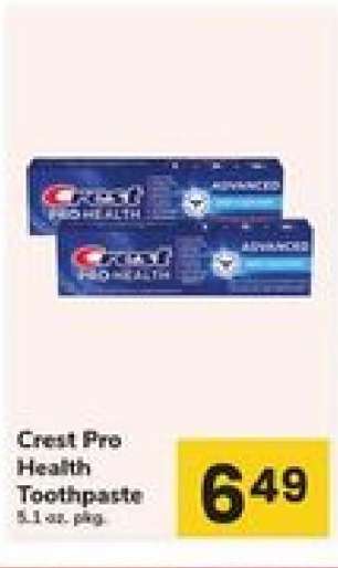 Crest Pro-Health Toothpaste