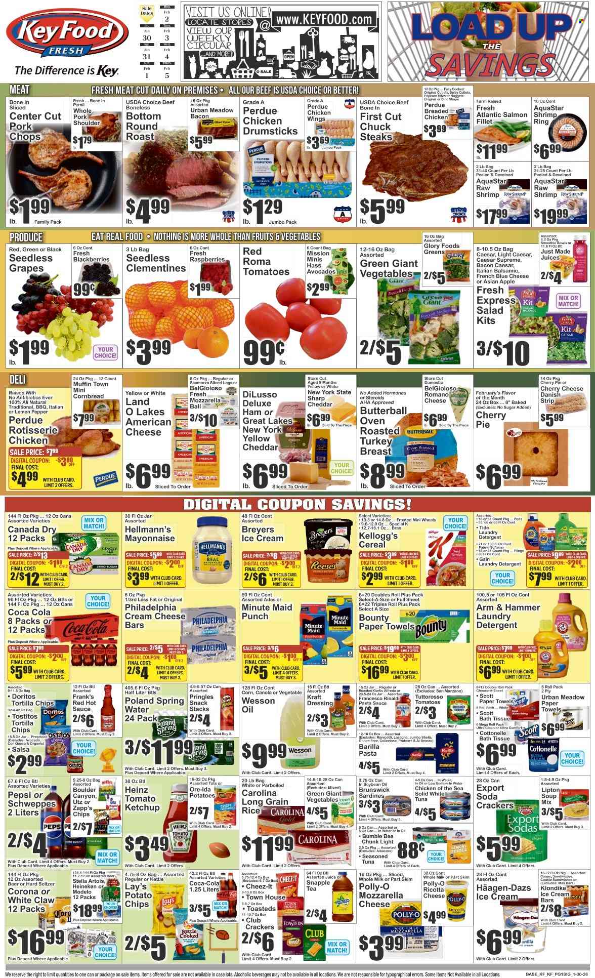 Key Food ad - 01/30/2026 - 02/05/2026. Page 1
