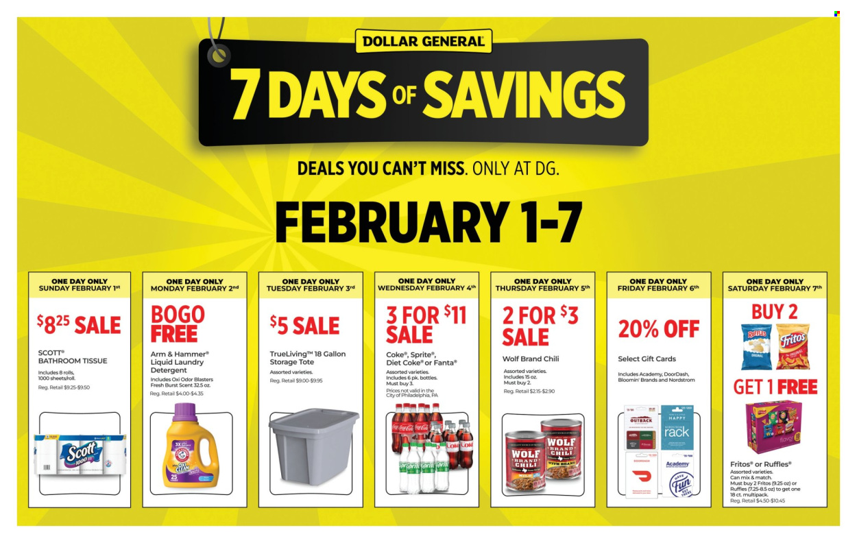Dollar General ad - 02/01/2026 - 02/07/2026. Page 2