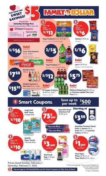 Family Dollar Flyer - 02/01/2026 - 02/07/2026.