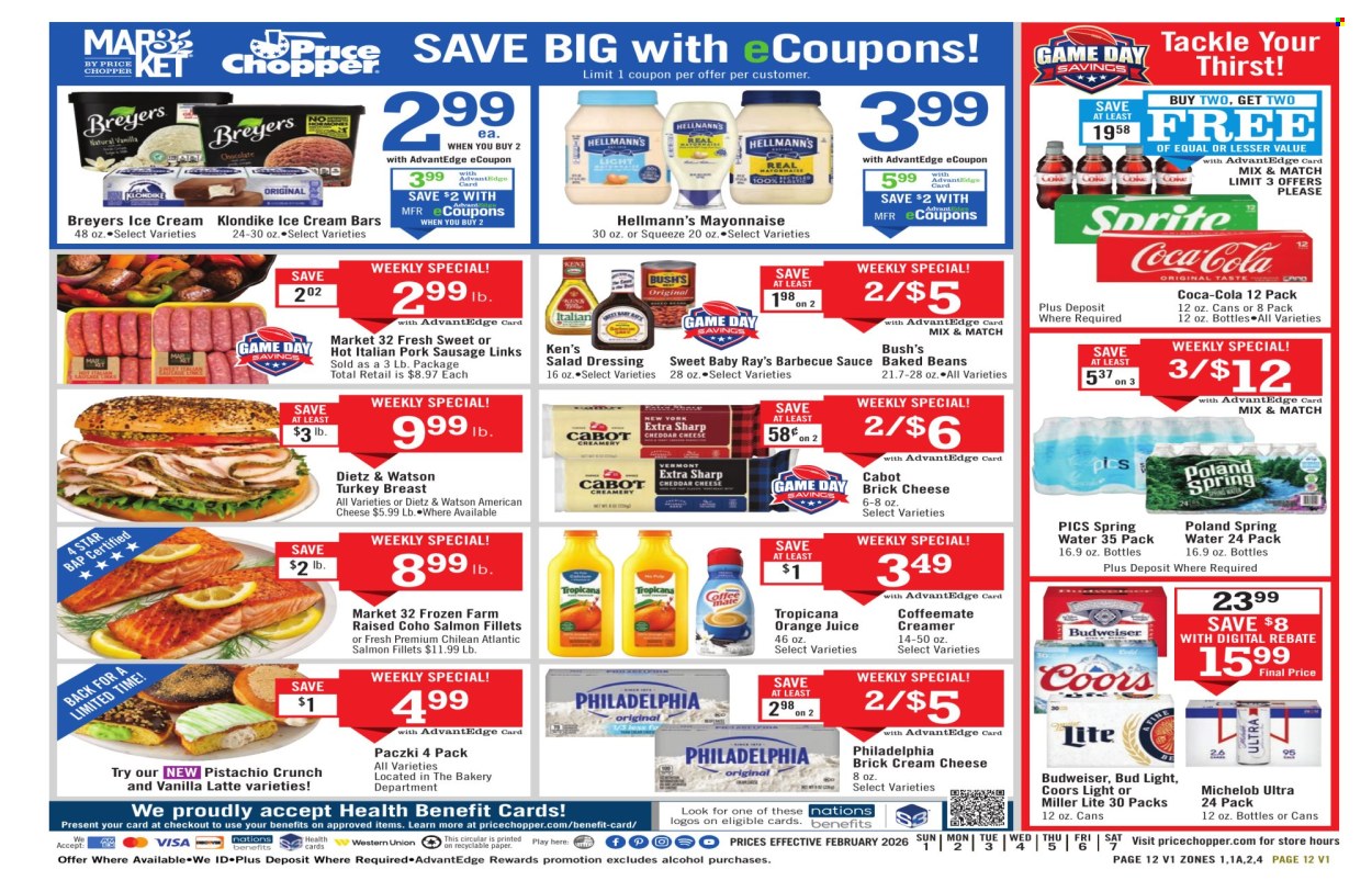 Price Chopper ad - 02/01/2026 - 02/07/2026. Page 12