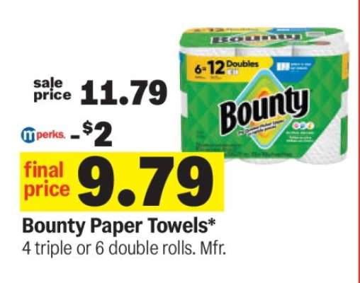 Bounty Paper Towels