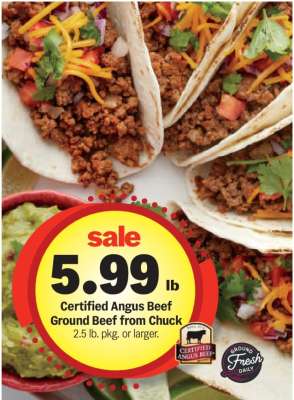 Certified Angus Beef Ground Beef from Chuck