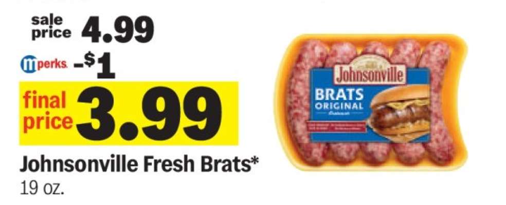 Johnsonville Fresh Brats