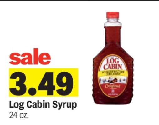 Log Cabin Syrup