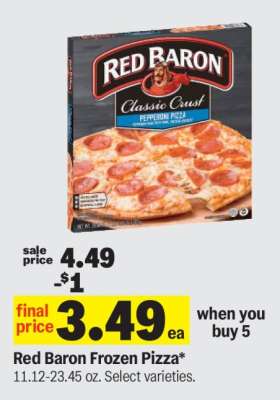 Red Baron Frozen Pizza