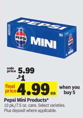 Pepsi Mini Products*