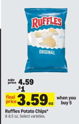Ruffles Potato Chips*