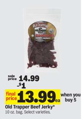 Old Trapper Beef Jerky