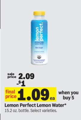 Lemon Perfect lemon water