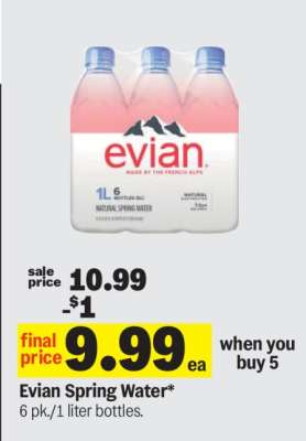 Evian Spring Water