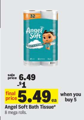 Angel Soft Bath Tissue