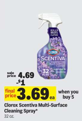 Clorox Scentiva Multi-Surface Cleaning Spray