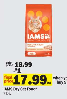 Iams Dry Cat Food